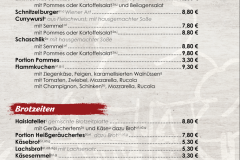 Speisekarte